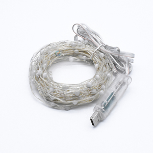 Full <strong>Color</strong> RGB Wholesale 5v with USB <strong>Snowflakes</strong> <strong>String</strong> Light <strong>Led</strong> Christmas Decoration Light - Product Image 1