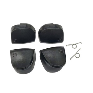 2024 Black Replace R1 L1 R2 L2 Triggers Buttons for PS3 PS4 Pro Slim PS5 Controller Game <strong>Key</strong> with Spring - Product Image 4
