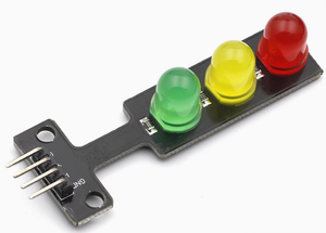 LED TRAFFIC LIGHT MODULE 5V TRAFFIC LIGHT EMITTING MODULE ELECTRONIC <strong>LEARNING</strong> BUILDING BLOCK <strong>PROGRAMMING</strong> SINGLE CONTROL BOARD - Product Image 2