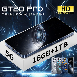 2025 yeni patlama GT20 Pro 7.3 inç Android akıllı telefon sınır ötesi cep 16 + 1T hızlı şarj 65W Octa çekirdek 16GB RAM İngilizce - Product Image 3