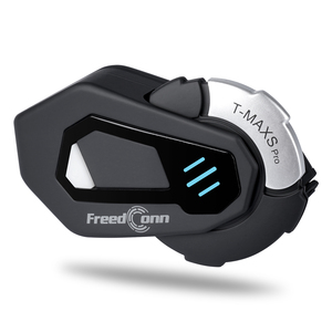 FreedConn-auriculares inalámbricos T-MAX S Pro para casco de motocicleta, intercomunicador completo e impermeable, con Bluetooth - Product Image 4