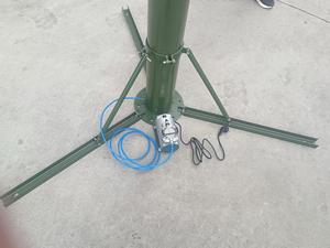 Khóa khí nén Telescopic mast hệ thống viễn thông tháp 6M mở rộng chiều cao - Product Image 4