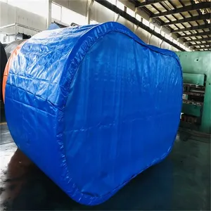 Nhiệt chống mài mòn vận chuyển vải 1200mm ep300 băng tải cao su cho đá nặng - Product Image 4