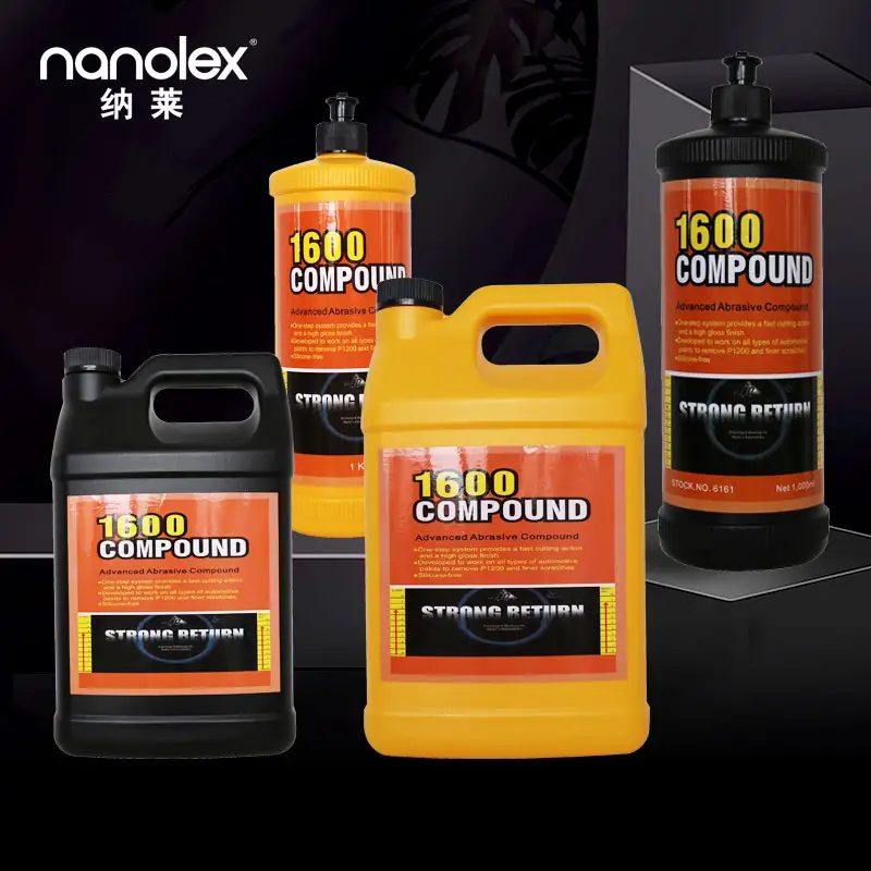 Nanolex 1600 Composto de Polimento de Fábrica ou Removedor de arranhões de Carro detalhando barra de argila para lavagem de Carro Revestimento Cerâmico D