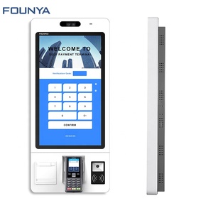 Self servis kartı ödeme kiosk ödeme ücreti terminali bilet verme makinesi ziyaretçi yönetimi makinesi otel self check out - Product Image 2