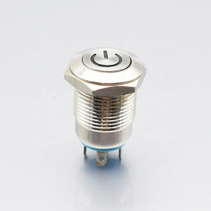 Interruptor de metal con botón LED iluminado de fábrica - Product Image 5