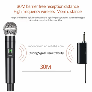 SM57 Professional2.4gハンドヘルドワイヤレスダイナミックマイクステージパフォーマンスvlogging58UHFワイヤレスカラオケマイク教会用