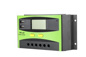 Venta caliente 12V/24V 30A Controlador PWM de carga solar Controlador solar manual por fabricante Directo al por mayor - Product Image 4