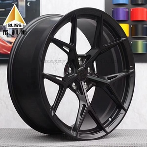 סגנון מירוץ אוניברסלי מכונית מירוץ 5 חורים גלגל חישוק סגסוגת אלומיניום גלגלי חישוק מחושלים חישוקי רכב גלגלי אאודי מרצדס בנץ - Product Image 3