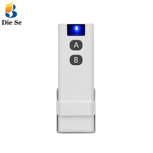 Wireless <strong>Remote</strong> Control 433Mhz <strong>Universal</strong> <strong>Remote</strong> Control Key 2 Buttons Learning <strong>Code</strong> for Home Appliances