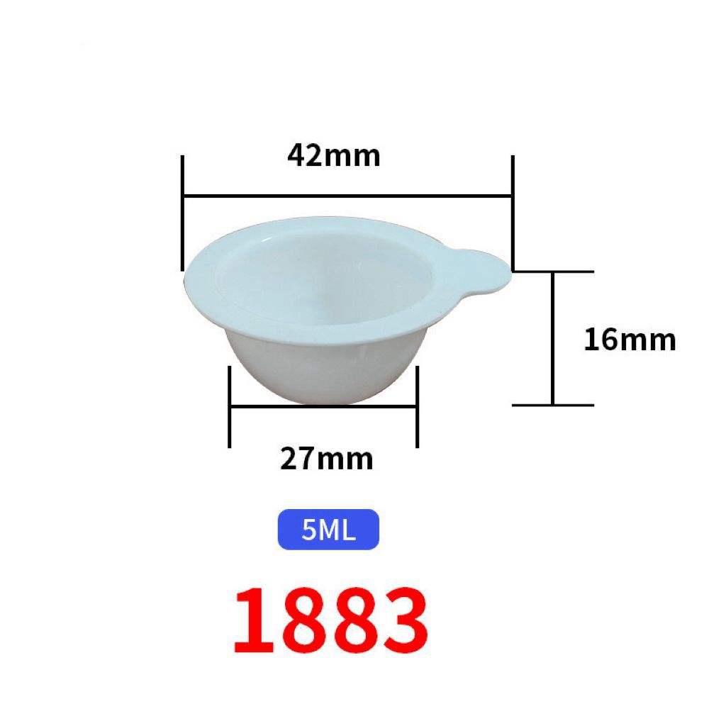 8g cup, 1000 pieces; white