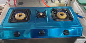 In Stock Stainless Steel Factory Direct Hot <strong>Sale</strong> Low Price <strong>Patent</strong> 3 burner Stove Table Top Gas Cooker Range - Product Image 3