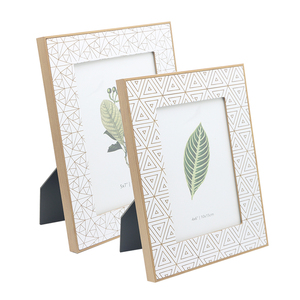 4x6 5x7 resim çerçeve doğal ahşap Modern tasarım fotoğraf çerçeveleri yüksek çözünürlüklü cam masa üstü ekran - Product Image 1