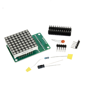 Dot Led Matrix Module 8*8 LED Display modulo di controllo resistenza Kit di componenti elettronici MAX7219
