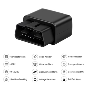 Micodus MV33G即插即用车辆定位器防盗4G Obd2跟踪装置迷你全球定位系统汽车跟踪器带麦克风Obd ii - Product Image 2