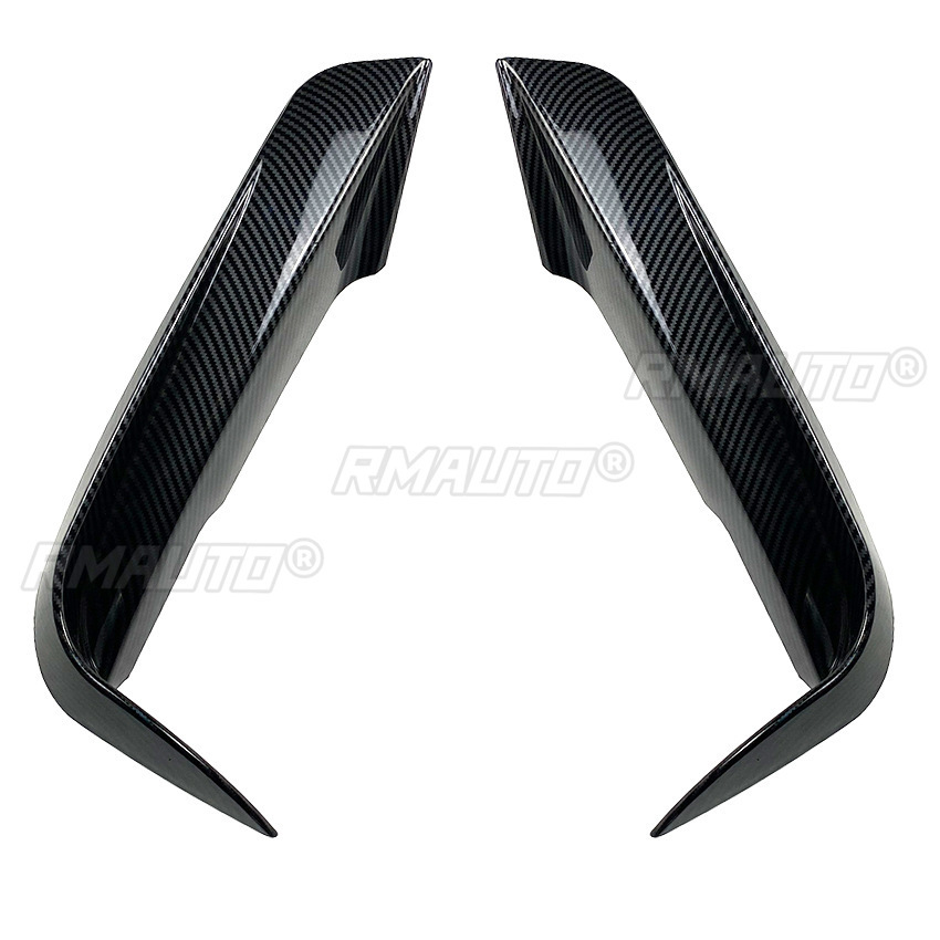 Aileron de spoiler coupe-vent aspect fibre de carbone