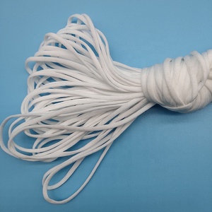 Facemask <strong>String</strong> White <strong>Color</strong> <strong>Elastic</strong> Cords Disposable Earstring Rope <strong>Elastic</strong> Band Earloop Ear <strong>String</strong> for Surgical Mask - Product Image 2