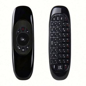 安卓电视盒2.4g通用遥控空气鼠标vs i8键盘MX3遥控器原装空气迷你键盘C120