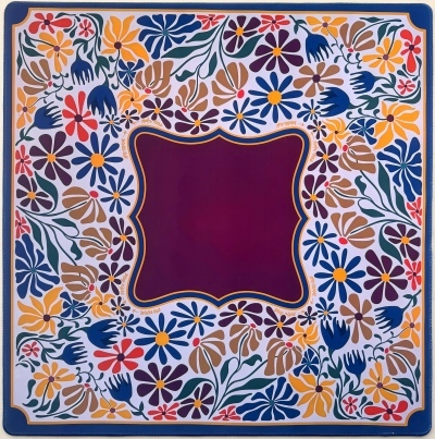 Floral Folk multicolore