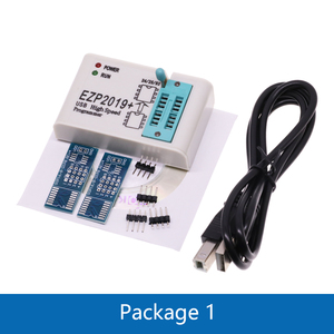 Newest Version EZP2019 High-speed <strong>USB</strong> SPI <strong>Programmer</strong> Support24 25 93 EEPROM 25 <strong>Flash</strong> BIOS Chip Full Set With Adapter Socket