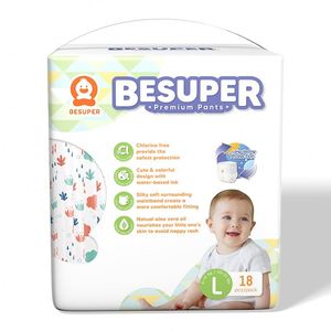Besuper Giảm Giá Hấp Dẫn Quần Tập Tã Em Bé Dùng Một Lần Nhà Máy Sản Xuất Tại Trung Quốc - Product Image 6