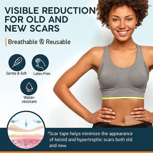 59 inch tùy chỉnh kích thước tấm Nâu Silicone loại bỏ tốt nhất sẹo Gel băng cho keloid - Product Image 4