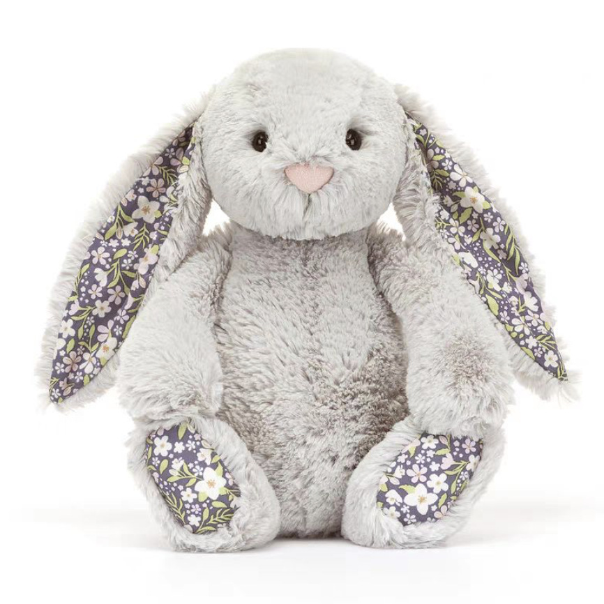 Oreille florale gris argenté-31cm-standard full send dust bag