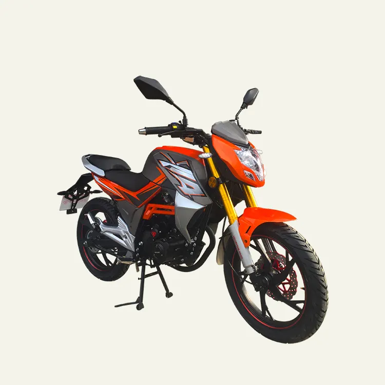 Più nuovo stile 150cc velocità moto 4 tempi a benzina moto chopper moto per adulti