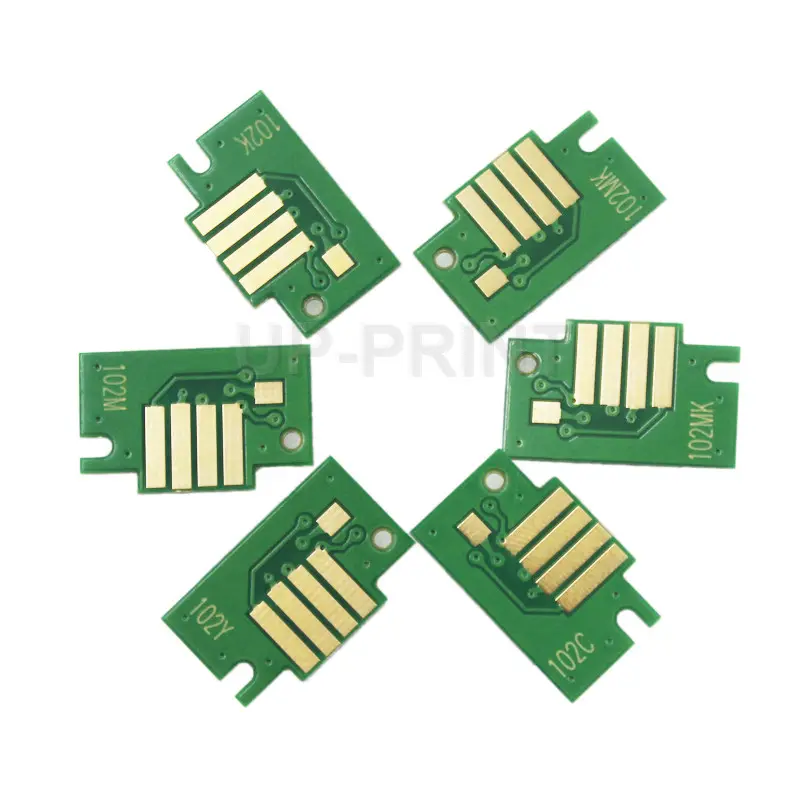 Chip de cartucho PFI-102 PFI102 102, Compatible con Canon iPF500, iPF510, iPF600, iPF605, iPF610, iPF700, iPF710, iPF720