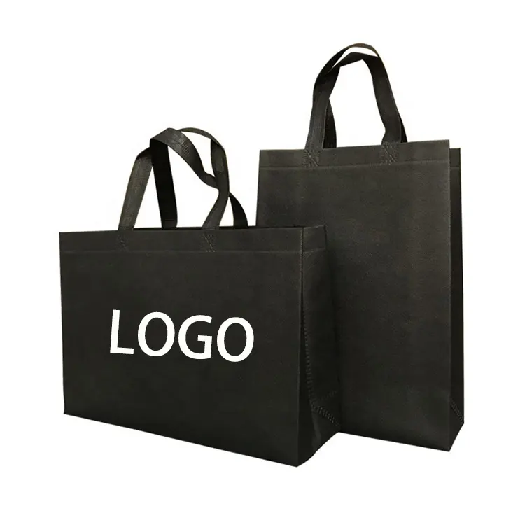 사용자 정의 로고 프로모션 친환경 토트 백 재사용 가능한 패션 부직포 쇼핑 가방