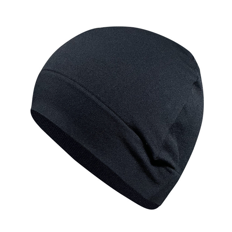 Bonnet tricoté noir
