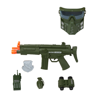 Wholesale 6-Piece Plastic Military Toy <strong>Set</strong> with Sound Educational Role Play for Children - Product Image 1