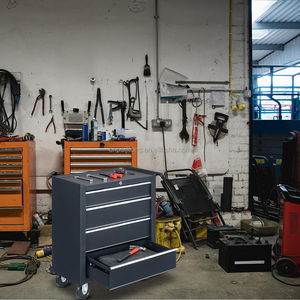 Bán Chạy Nhất Tự Động Sửa Chữa Công Cụ Xe Đẩy Tùy Chỉnh Thợ Thủ Công Logo Laser Có Thể Khóa Các Tính Năng Lưu Trữ Xe OEM Hỗ trợ - Product Image 5