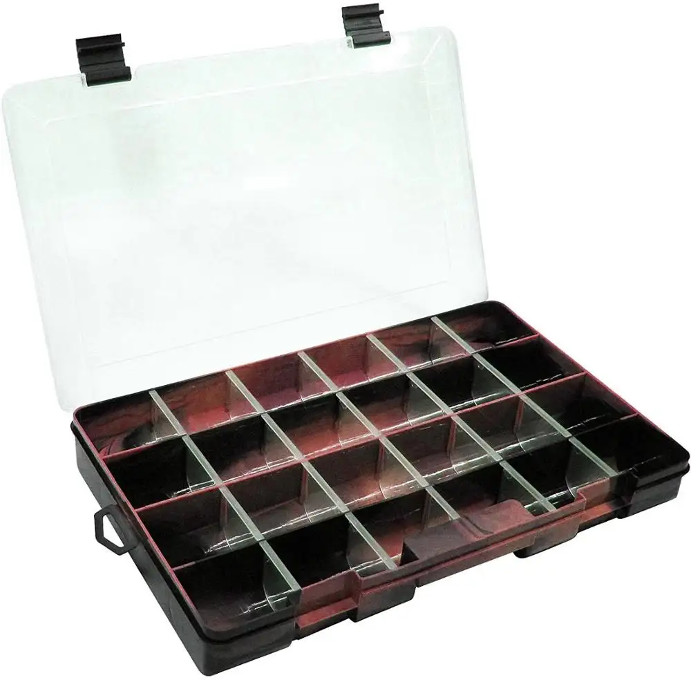 Drift Series Fishing Tool Tray 3700 Color Fishing Boxes, Red