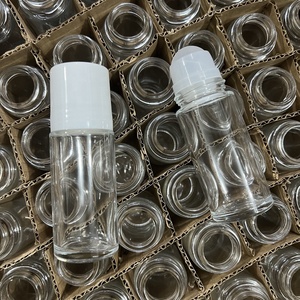 50ml clear Glass Roller <strong>Bottle</strong> Empty Antiperspirant Container <strong>Roll</strong> <strong>on</strong> Deodorant <strong>Bottle</strong> - Product Image 3