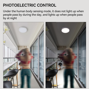 New Modern Indoor Living Room Recessed Surface Mounted <strong>3</strong> Colors Dip Code radar Control 18w 24w Round Led Ceiling Panel <strong>Light</strong> - Product Image 4