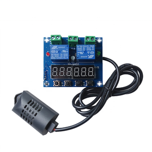 High Precision DC 12V 10A <strong>Digital</strong> LED Dual <strong>Output</strong> Module <strong>Temperature</strong> Humidity Controller SHT20 <strong>Sensor</strong> XH-M452 OEM Customizable - Product Image 1
