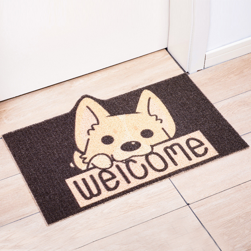 Bucle de alambre de malla corgi negro multicolor