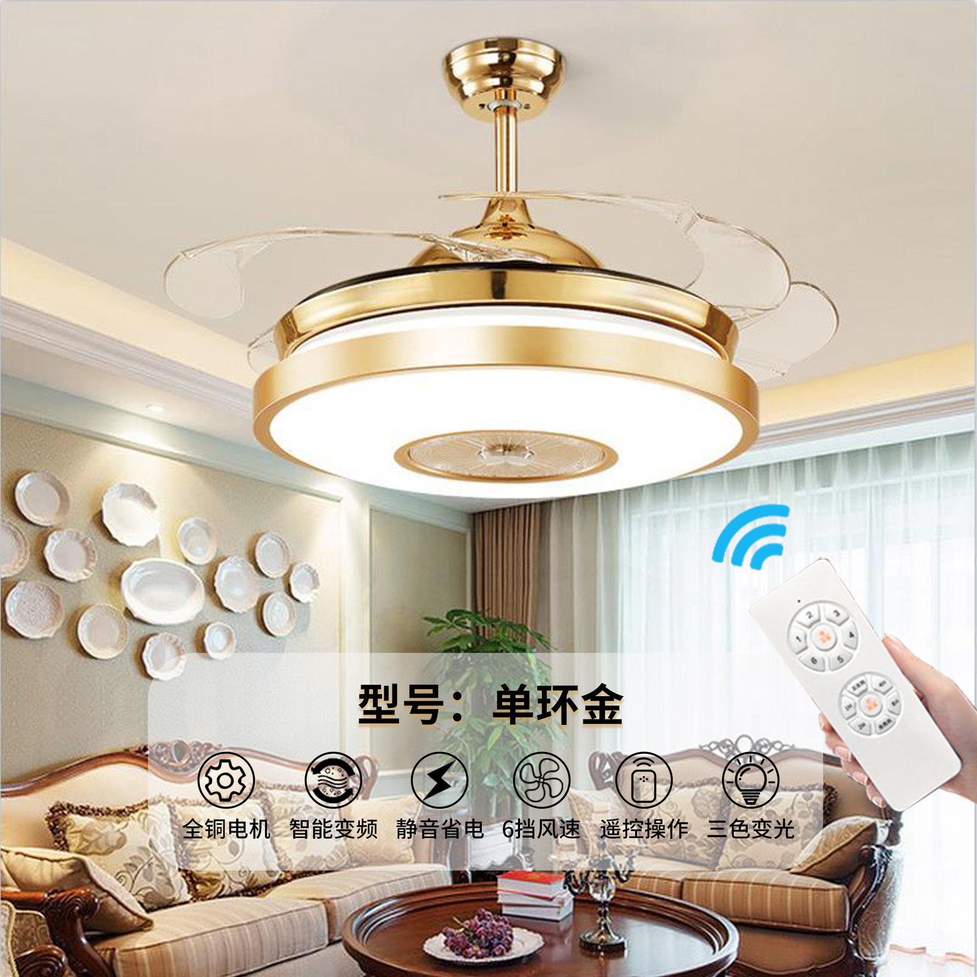 Conversion de fréquence de 48 pouces avec télécommande (spectre complet)