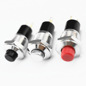 Interruttori a pulsante con interruttore a pulsante in metallo da 10 Mm 10 Mm - Product Image 1
