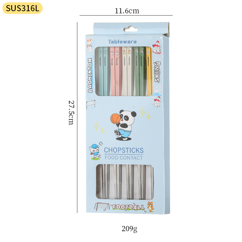 กล่องสีแบบแขวนพร้อมรู ขนาด 25 ซม. บรรจุภัณฑ์แบบผสม 5 คู่ (316)