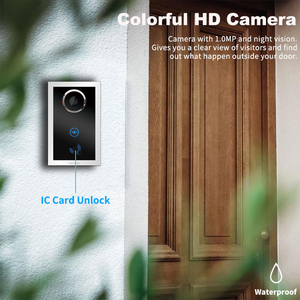 IP Villa Doorbell 7 Inch Support 8CH Home <strong>Security</strong> for Villa Video Door Phone IC Card Unlock Video <strong>Intercom</strong> <strong>System</strong> - Product Image 6