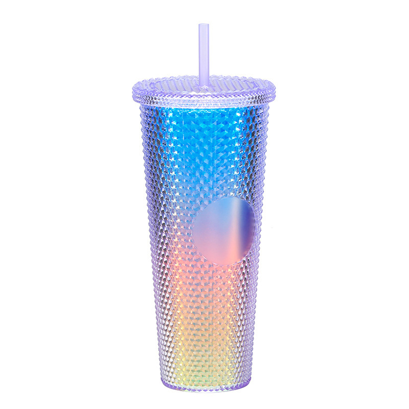 Translucent purple-blue-yellow