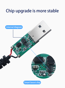 สายไฟ12V DC พร้อม Micro-USB ไปยัง USB 2.0ปลั๊กชาย3.5*1.35มม. USB เป็นขั้วต่อแจ็คเก็ต PVC สีดำ - Product Image 4