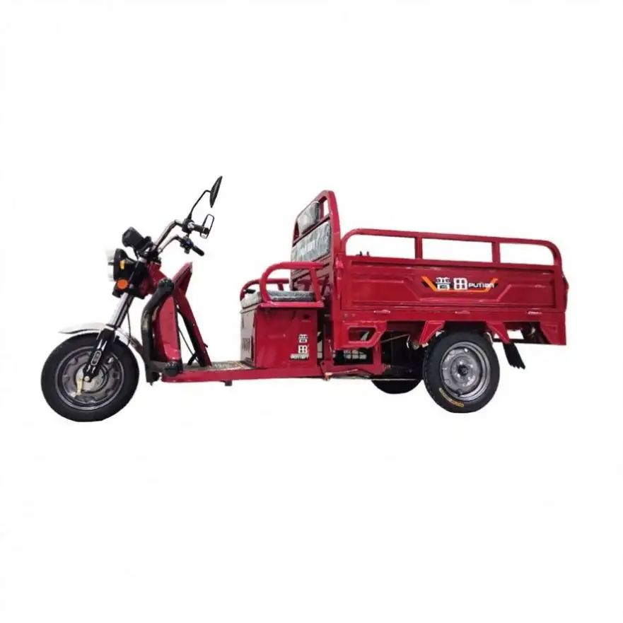 Cheap Three Wheel Cargo Manufacturer Frame Cargobike Battery Motorized Tricycle