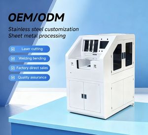 Zware roestvrijstalen behuizing met koelventilator en kabeldoorvoer voor EV-lader en industriële computerkast - Product Image 3