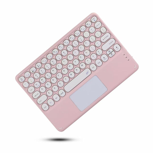 Teclado inalámbrico con panel táctil para iPad, tableta, teléfono, Android, IOS, miniteclado TrackPad para 12,9/11/10, 9/10, 2 pulgadas - Product Image 1