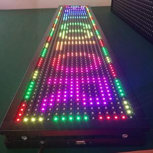 WLAN und USB programmierbares scrollen LED-Schild Nachrichtenbrett vollfarbiger Text Bild Animationsbildschirm elektronisches Rollen für den Shop - Product Image 2