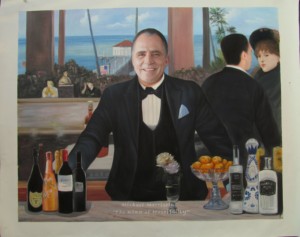 Edouard Manet a Bar at the Folies-Bergere 1882, High Quality Hand Painted Oil Painting Reproduction for Home Dinning Room Bar - Product Image 5