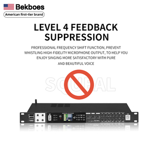 Bekboes YM50 Ecualizador profesional DSP PA2 Sistema de gestión de altavoces Procesador de audio y video de señal digital - Product Image 6